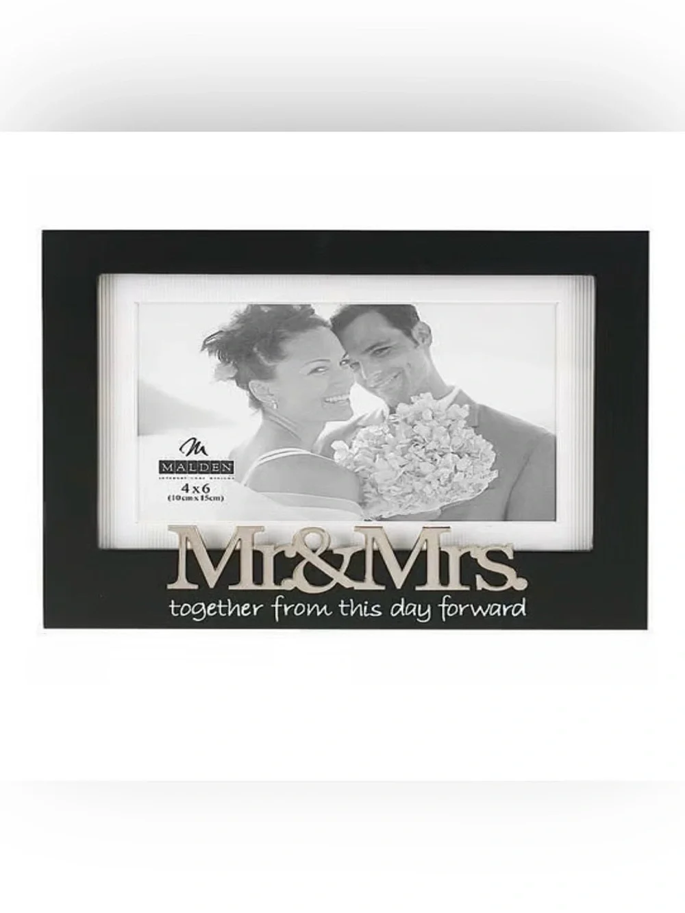 Malden Mr. & Mrs. Matted Frame: 4x6
